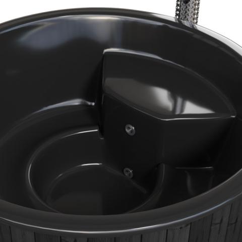 SaunaLife Model S6B Soak-Series Home Wood-Burning Hot Tub