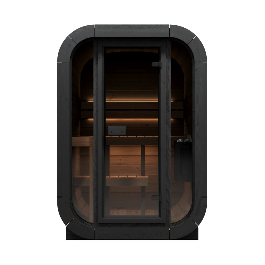 MODEL CL3G SaunaLife Cube outdoor sauna