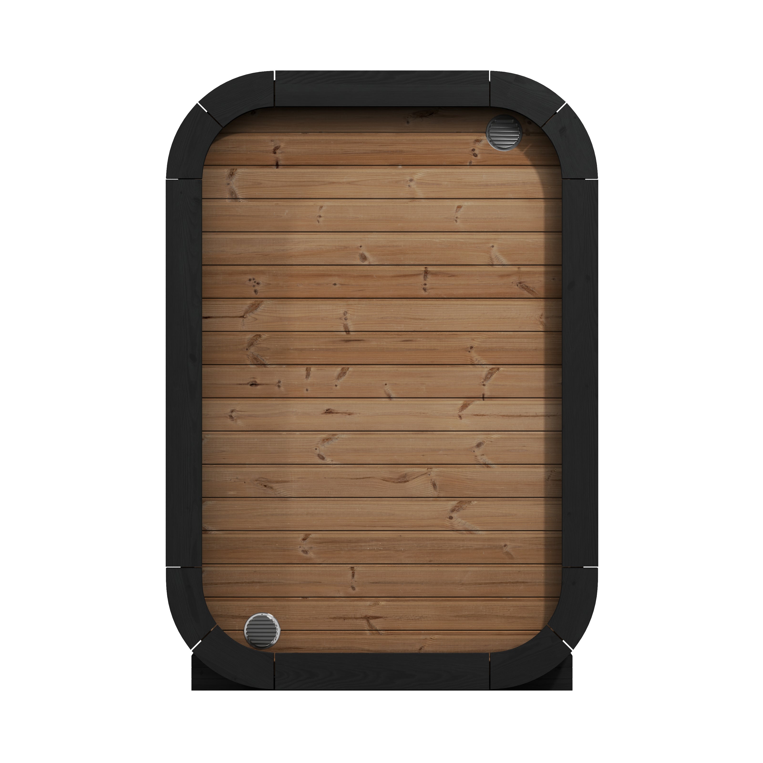 SaunaLife CL3G Cube-Series 2-Person Outdoor Home Sauna Kit