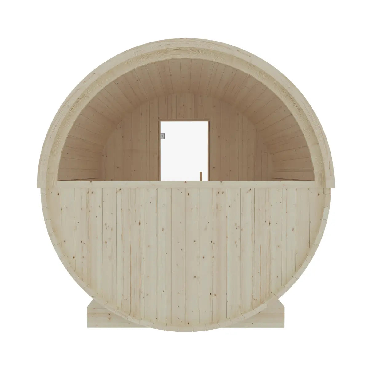 Turku Finnish Barrel Sauna with Terrace and WiFi Heater - Finnish Sauna Builders