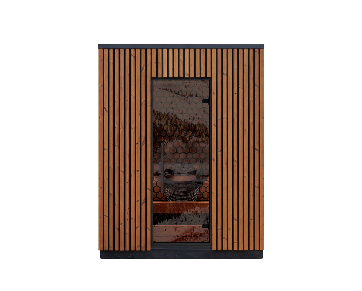 Leil® Saunas Viva 180 (4-Person) Outdoor Sauna