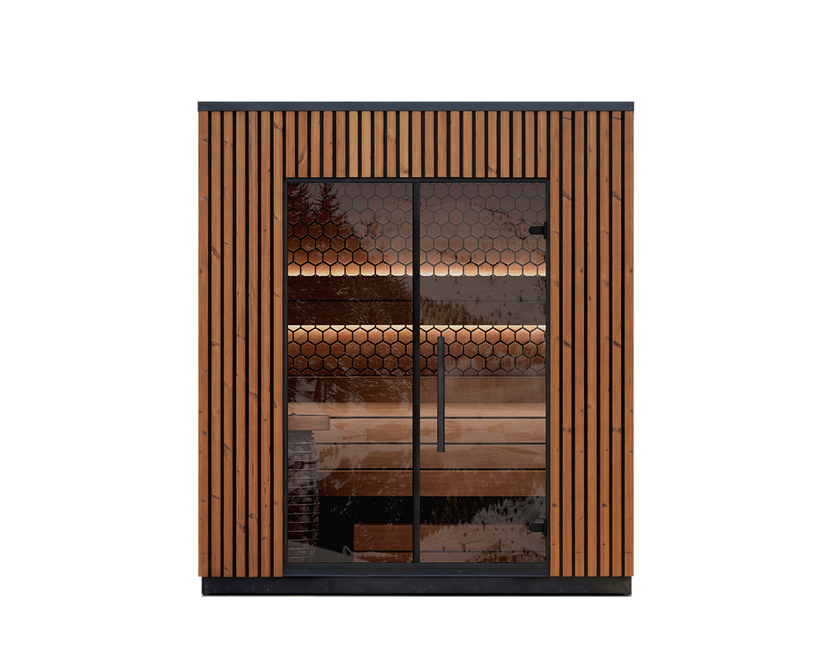 Leil® Saunas Viva 210 (4-Person) Outdoor Sauna