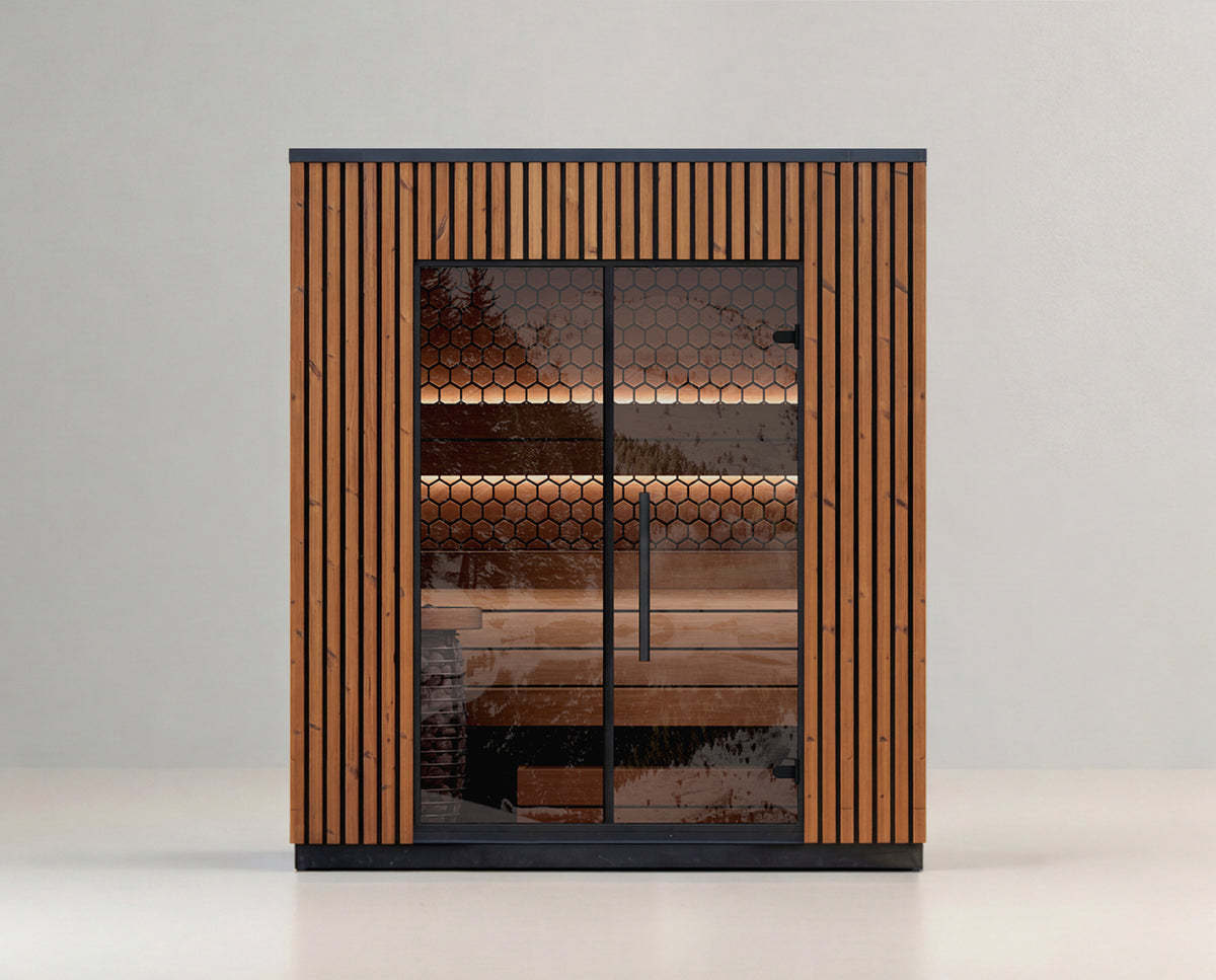 Leil® Saunas Viva 210 (4-Person) Outdoor Sauna