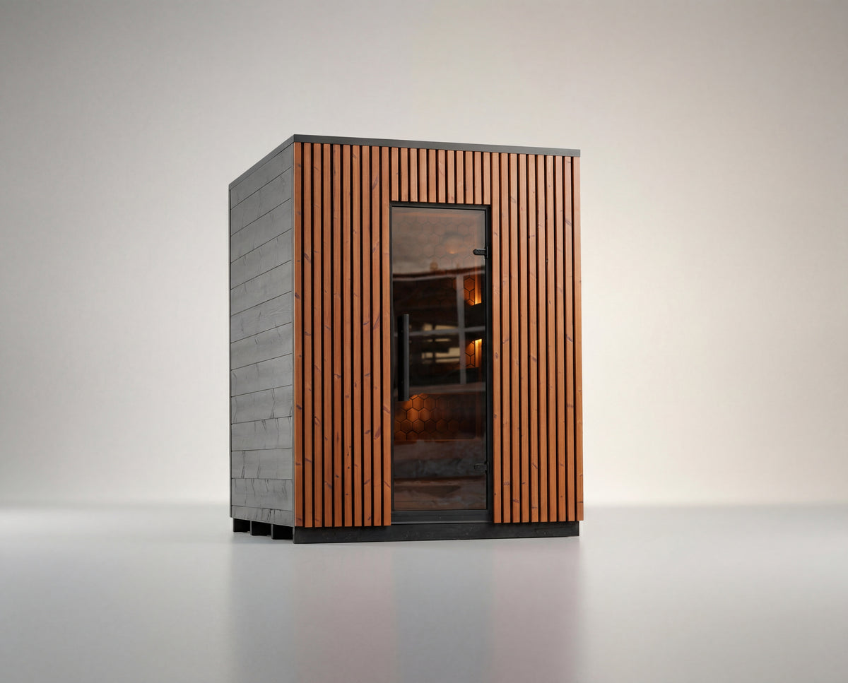 Leil® Saunas Viva 180 (4-Person) Outdoor Sauna