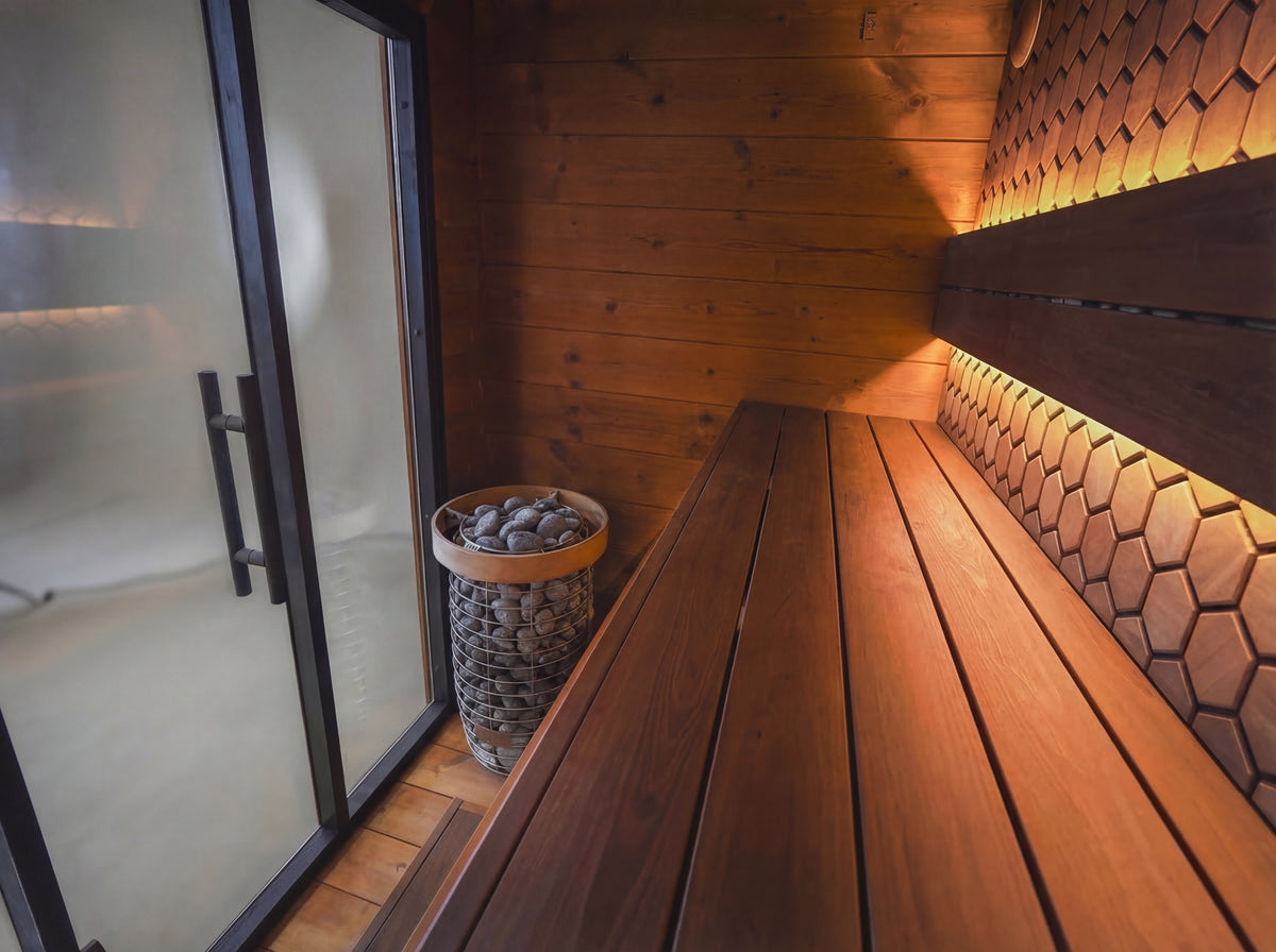 Leil® Saunas Viva 250 (5-Person) Outdoor Sauna