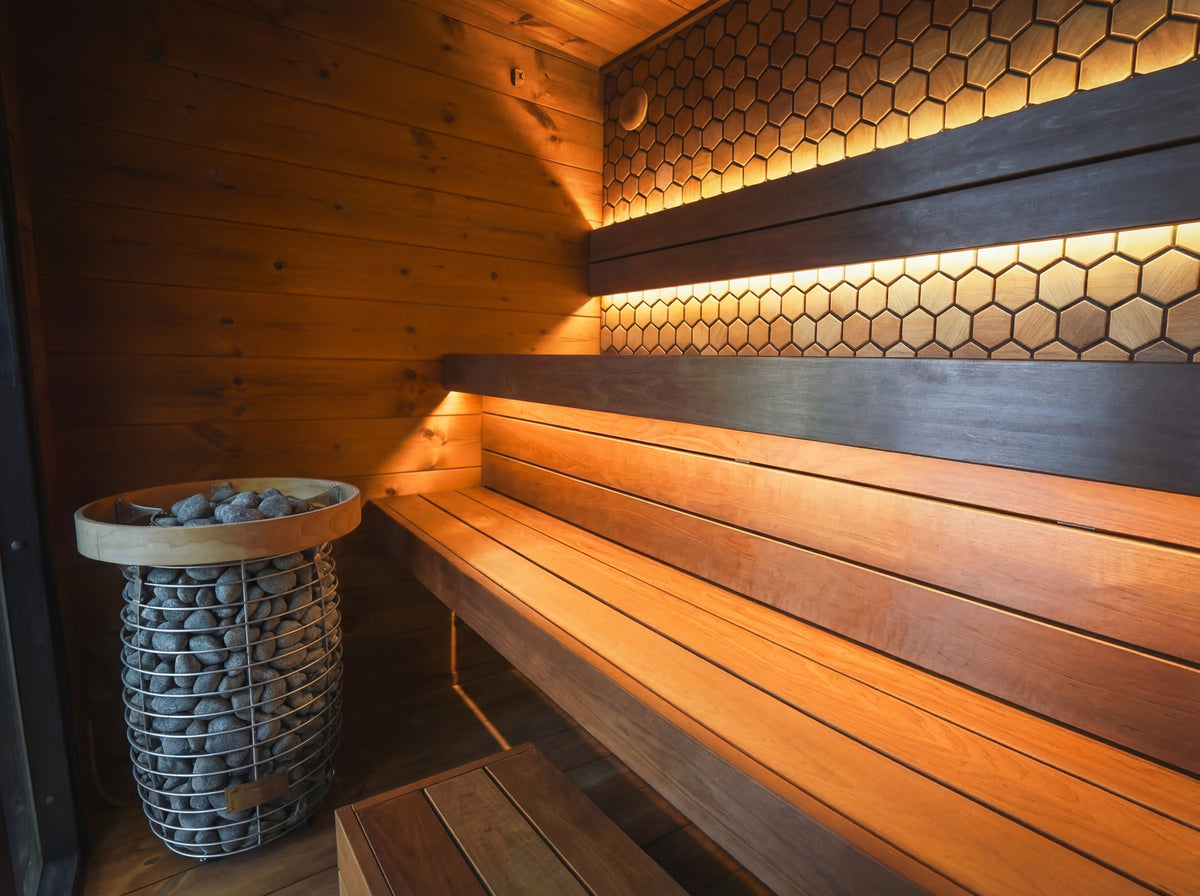 Leil® Saunas Viva 250 (5-Person) Outdoor Sauna