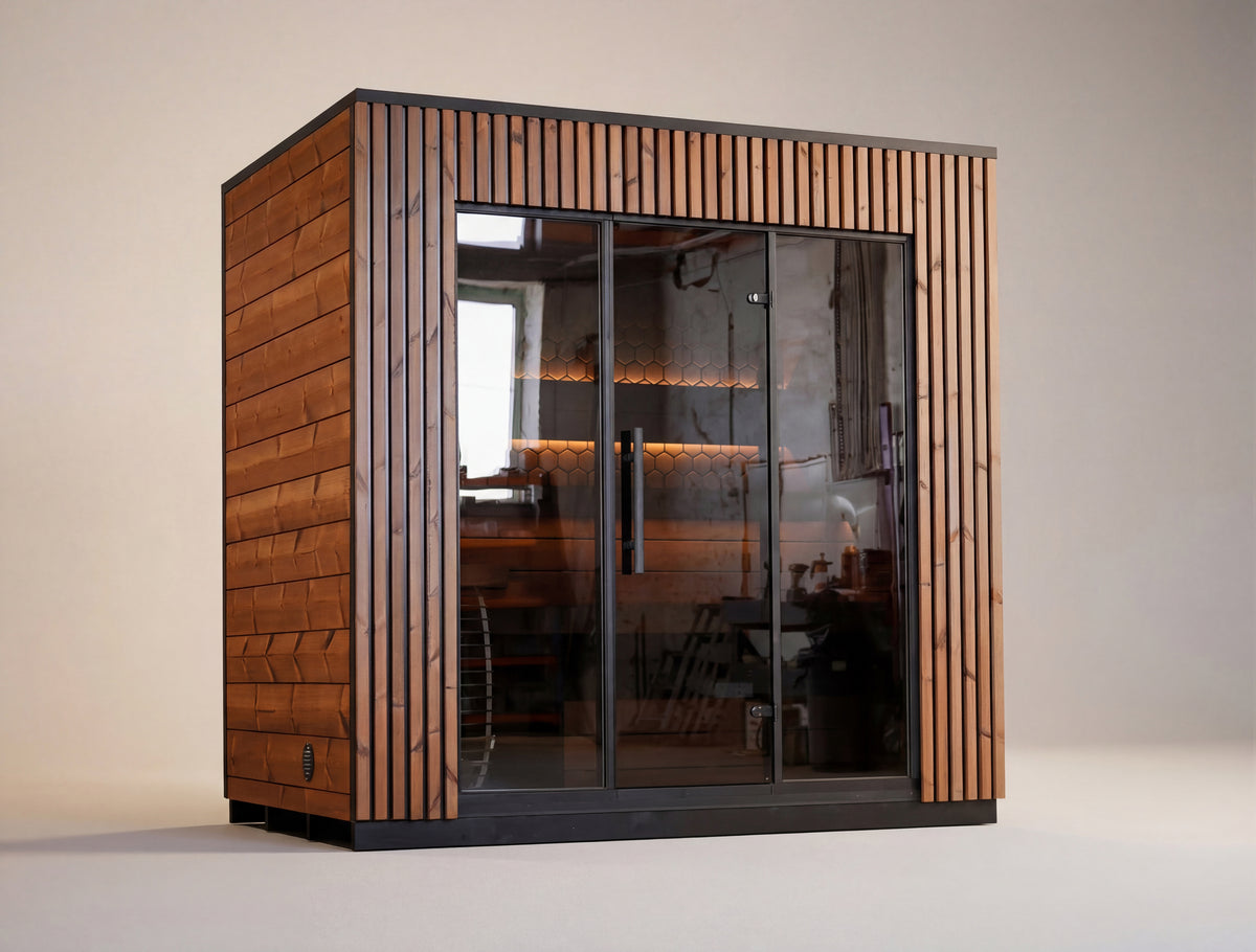 Leil® Saunas Viva 250 (5-Person) Outdoor Sauna