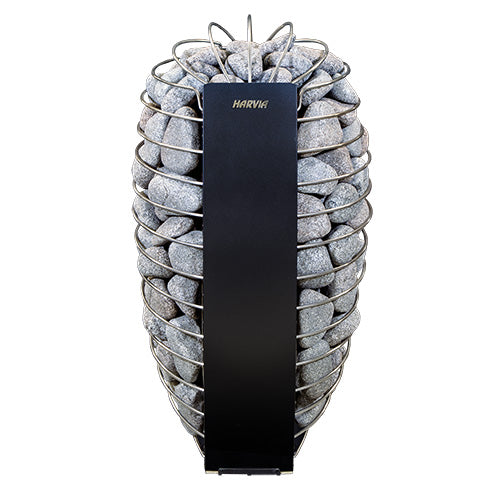 Harvia Spirit Sauna Heater — heater shown; package components listed separately