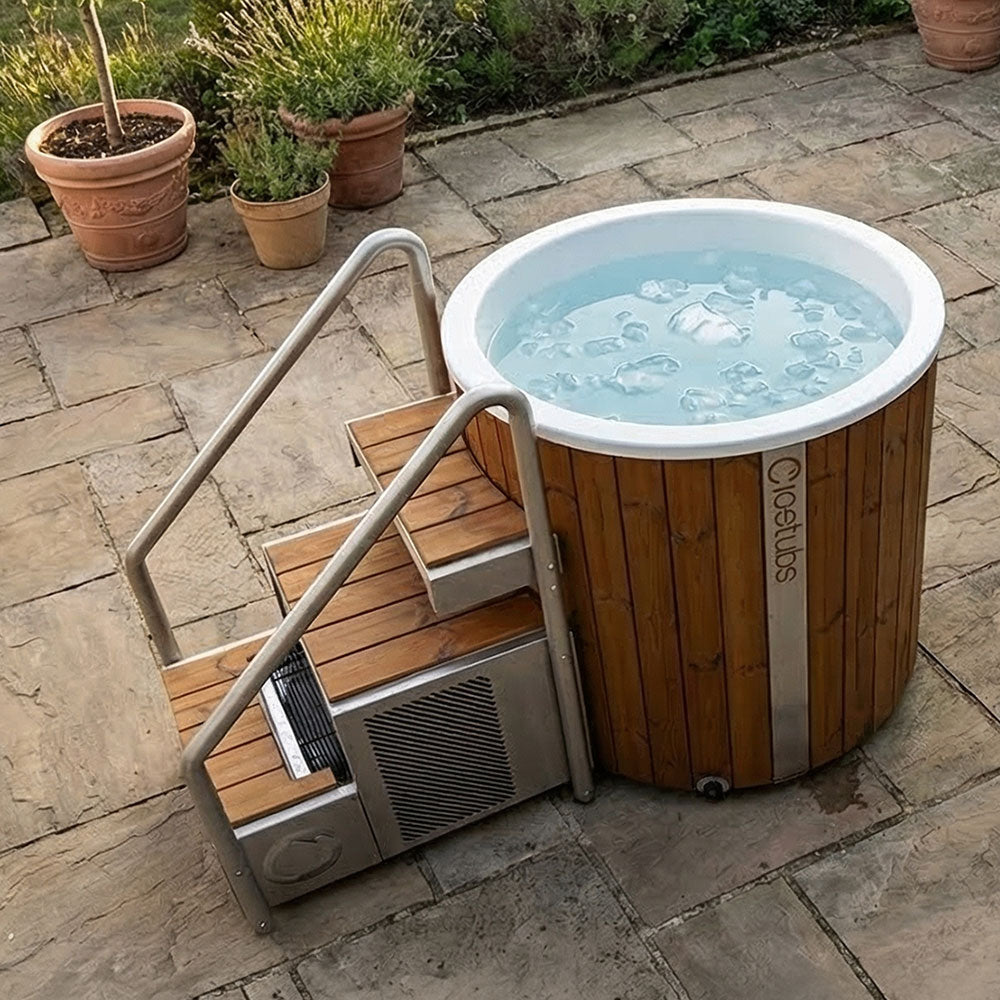 IceTubs Ice Barrel XL Cold Plunge – Spacious Outdoor Ice Bath