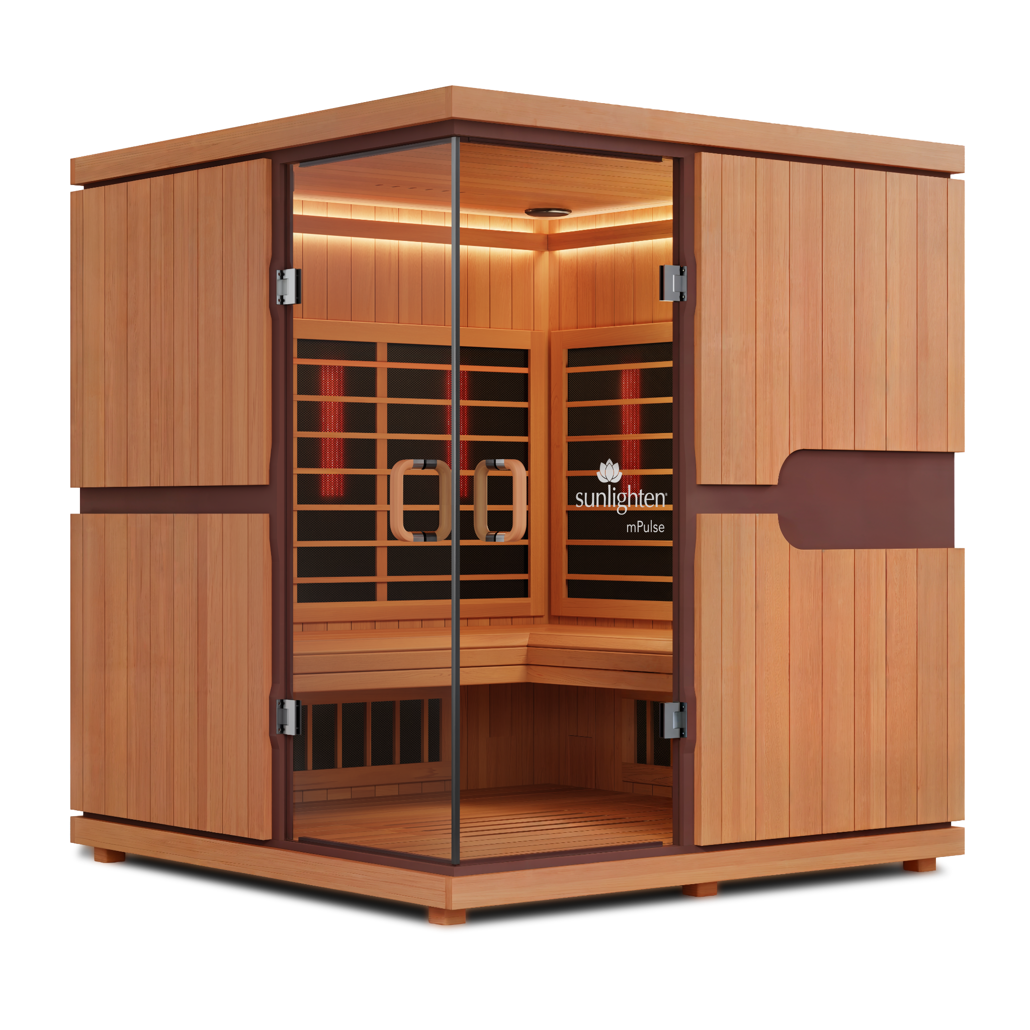 Sunlighten mPulse Discover 4-Person Intelligent Infrared Sauna