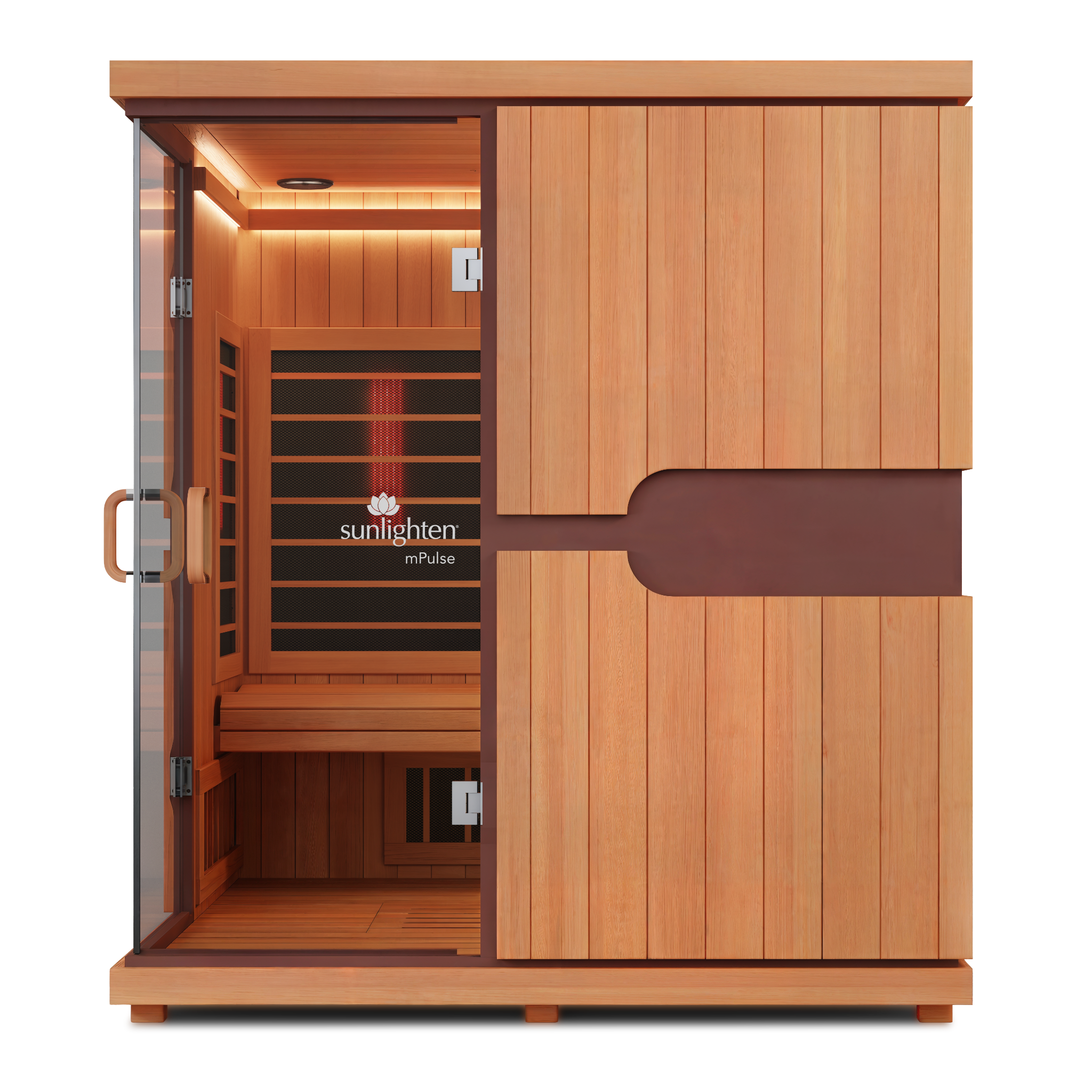 Sunlighten mPulse Discover 4-Person Intelligent Infrared Sauna